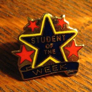 🎓 Student Of The Week School Teacher Lapel Pin